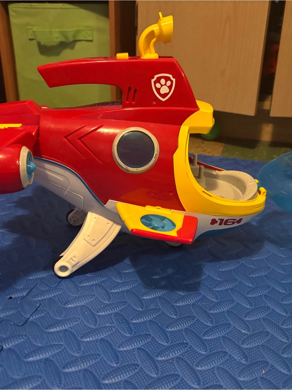 Paw Patrol Red Rescue Sub/Plane Vehicle